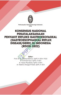 Image of Ebook : Konsensus Nasional Penatalaksanaan Penyakit Refluks Gastroesofageal