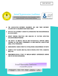 Jurnal Nasional : Jurnal Keperawatan Soedirman Vol.16 No.3