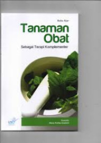 ebook: Tanaman Obat Sebagai Terapi Komplementer