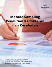 Image of Ebook : Metode Sampling Penelitian Kedokteran dan Kesehatan