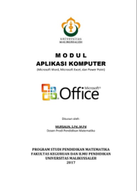 ebook ARS : Modul Aplikasi Komputer