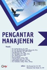 Image of Ebook : Pengantar Manajemen