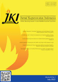Jurnal Nasional : Jurnal Keperawatan Indonesia Vol 26, No.2 July 2023