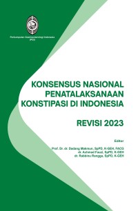 Image of Ebook : Konsensus Nasional Penatalaksanaan Konstipasi Di Indonesia (Revisi 2023)