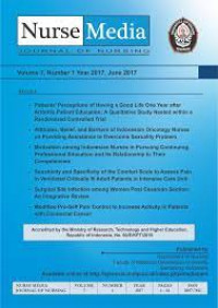 Nurse Media Journal of Nursing Vol.10 No.1 Year 2020