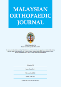Image of Jurnal Internasional : Malaysian Orthopaedic Journal Vol 16 No 3, November 2022