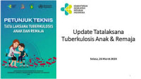 Image of Ebook: Petunjuk Teknis Tata Laksana Tuberkulosis Anak dan Remaja